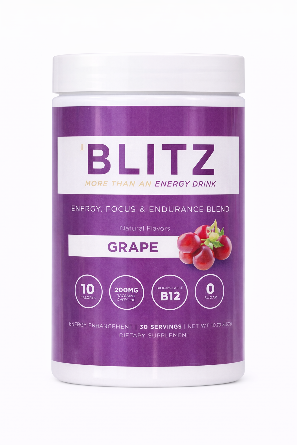 Grape - 30 Servings – JWBlitz Energy