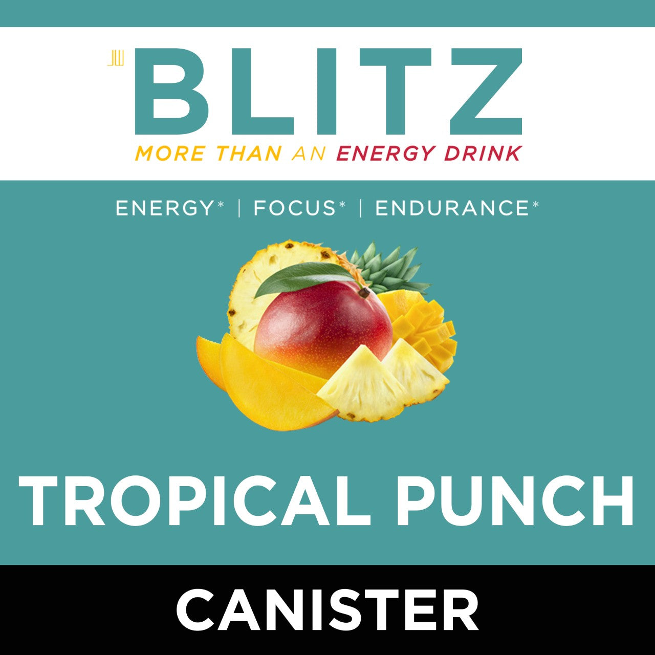 Blitz Energy Tropical Punch Logo